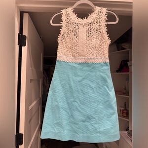 Lilly Pulitzer White Crochet Dress